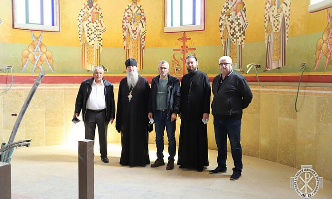 Русская Православная Церковь помогает в возведении храма Иерусалимского Патриархата