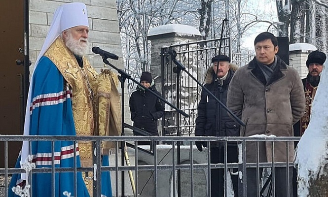 В Таллине состоялось освящение воссозданной Георгиевской часовни