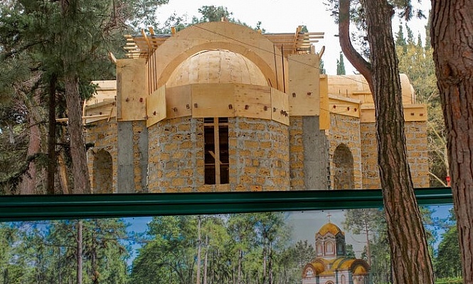 В Алуште строится храм в честь древних крымских святых