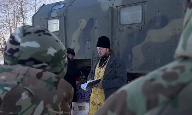 Священники с Кубани посетили военных в зоне СВО