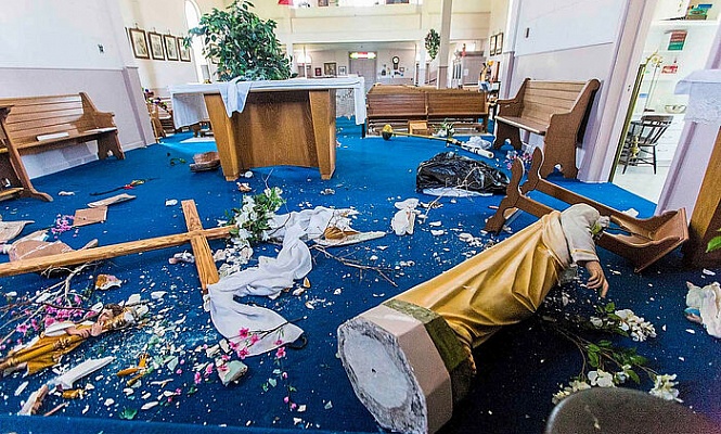 Число преступлений на почве ненависти к христианам резко выросло в Европе в 2020 году
