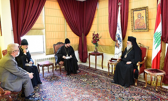 Патриарх Антиохийский Иоанн X встретился с иерархом Русской Православной Церкви