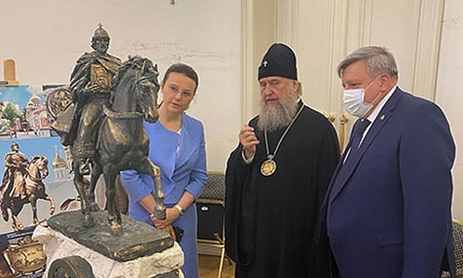 Состоялась презентация проектов памятника святому Александру Невскому, который будет установлен в Алма-Ате