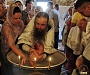 Более 30 беженцев, проживающих в Святогорской Лавре, приняли святое Крещение