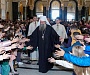 Более 5000 школьников встретились с Сербским Патриархом