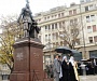 Патриарх освятил памятник Николаю II в Сербии.