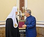 Святейшему Патриарху Кириллу вручена государственная награда Республики Татарстан орден Дружбы («Дуслык»)