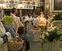 В Псково-Печерском монастыре прошла литургия в честь Преображения Господня