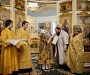 Патриарх Кирилл совершил Литургию в Троицком соборе Данилова монастыря г. Москвы в день празднования 30-летия возрождения обители