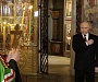 Предстоятель Русской Церкви совершил благодарственный молебен по случаю вступления в должность Президента России Владимира Путина