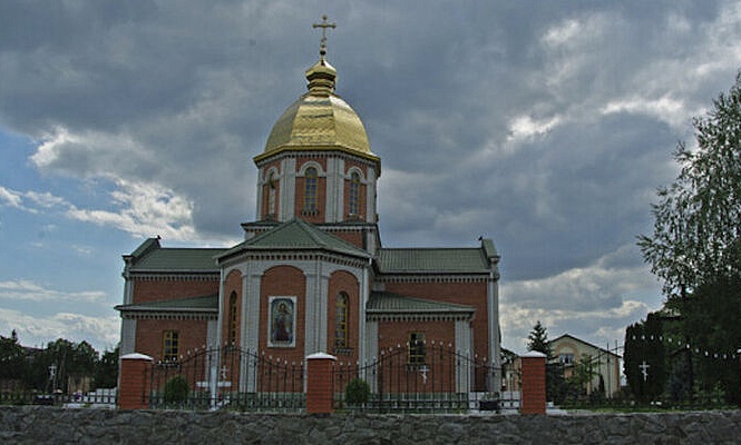 Захвачен храм Украинской Православной Церкви в поселке Бородянка Киевской области