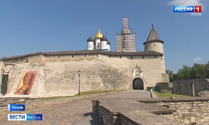 На колокольне Троицкого собора в Пскове проведут противоаварийные работы