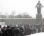 Делегация Санкт-Петербургской епархии приняла участие в возложении венков на Пискаревском кладбище по случаю 78-й годовщины снятия блокады Ленинграда