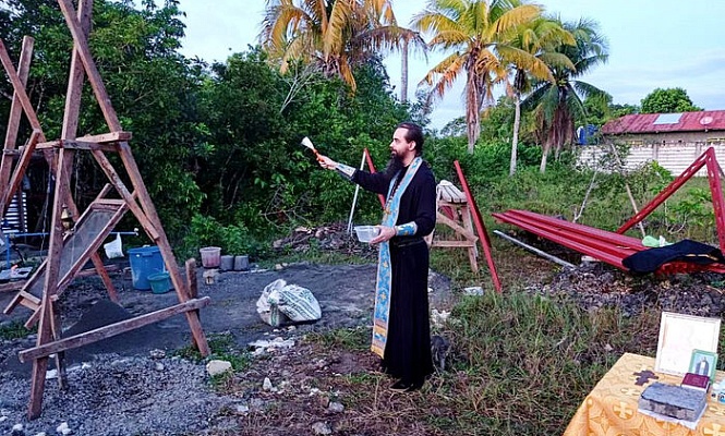 На Филиппинах заложен новый православный храм