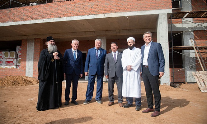 На территории нового хосписа в Казани строится православный храм