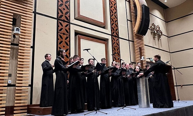 Хор Московской духовной академии дал концерты в Египте