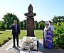 На территории Свято-Троицкого кафедрального собора Брянска установлен памятник благоверному князю Александру Невскому