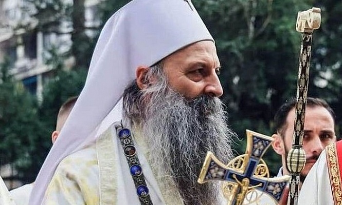 Патриарх Сербский Порфирий встретился с настоятелем русского подворья в Белграде
