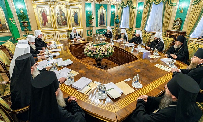 Синод Русской Православной Церкви выразил решительное несогласие с постановлением об учреждении «Румынской Православной Церкви в Украине»