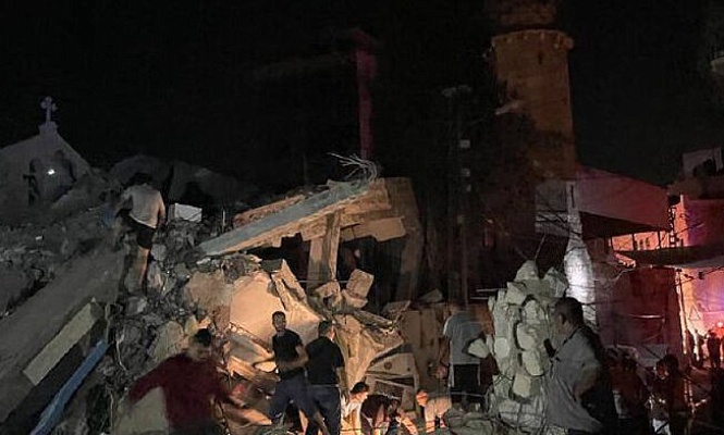 Патриарх Кирилл выразил соболезнования в связи с разрушениями в храме святого Порфирия в результате боевых действий в секторе Газа