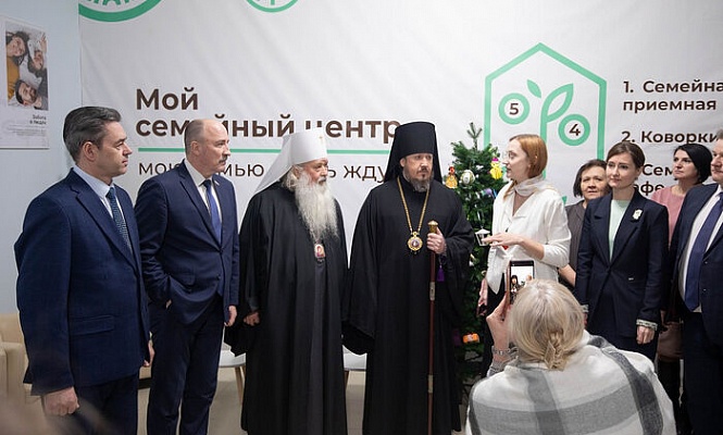 В Ливнах при поддержке Церкви открыли семейный многофункциональный центр